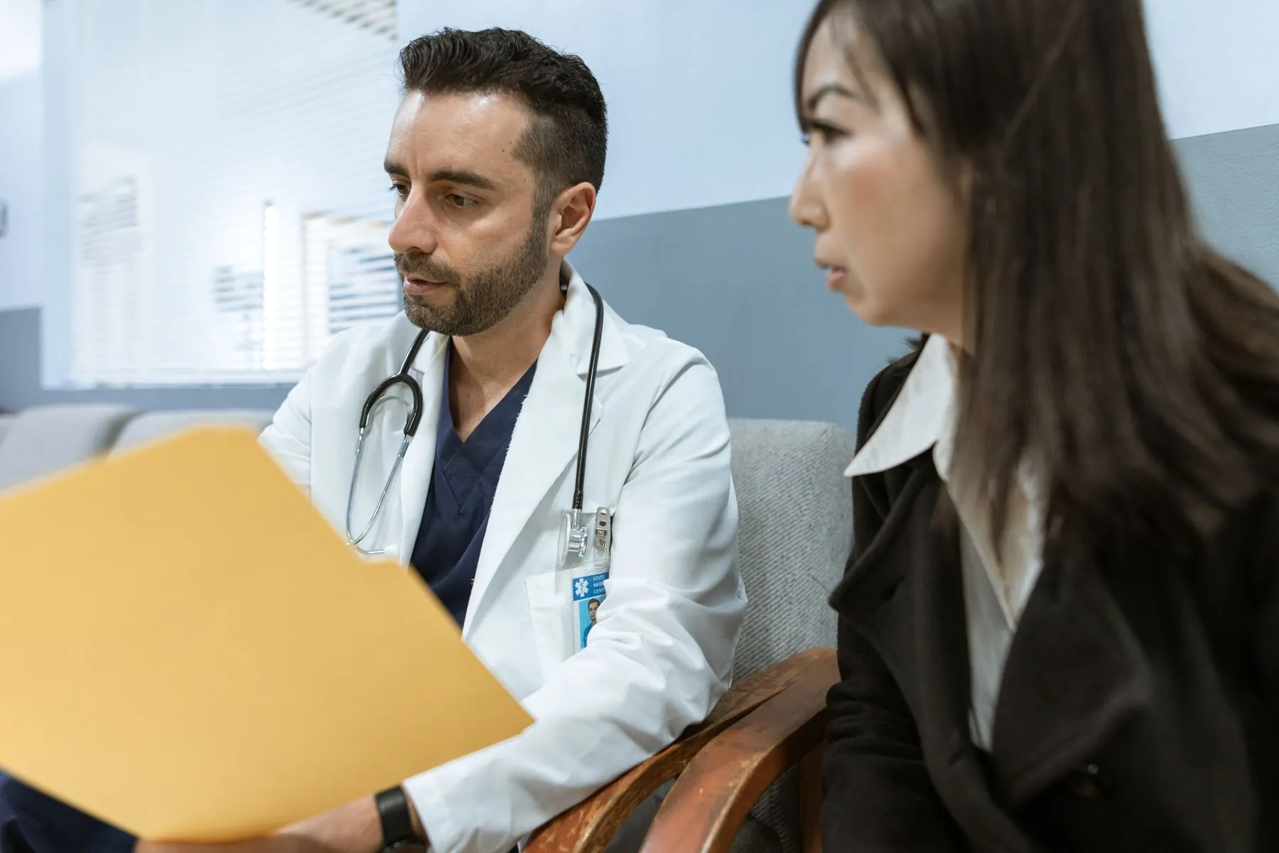 Clinician reviewing a personalized weight management plan with a patient